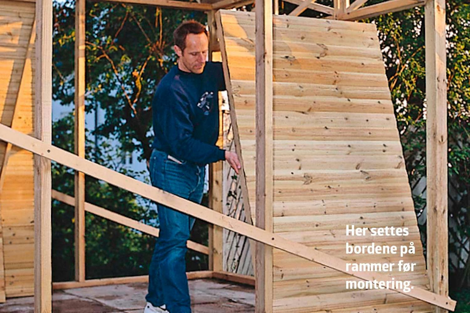 Laftekledning rammer Laftekledning rammer